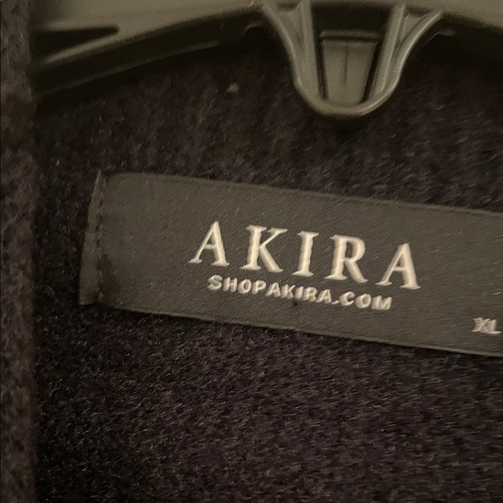 Akira Black Sweater with Silver Chain Detail - Picture 2 of 3